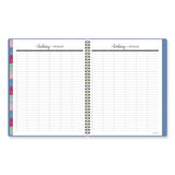 Harmony Weekly/monthly Poly Planner, 11 X 9.38, Blue Cover, 13-month (jan To Jan): 2024 To 2025