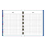 Harmony Weekly/monthly Poly Planner, 11 X 9.38, Blue Cover, 13-month (jan To Jan): 2024 To 2025