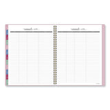Harmony Weekly/monthly Poly Planner, 11 X 9.38, Pink Cover, 13-month (jan To Jan): 2024 To 2025