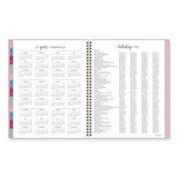Harmony Weekly/monthly Poly Planner, 11 X 9.38, Pink Cover, 13-month (jan To Jan): 2024 To 2025