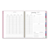 Harmony Weekly/monthly Poly Planner, 11 X 9.38, Pink Cover, 13-month (jan To Jan): 2024 To 2025