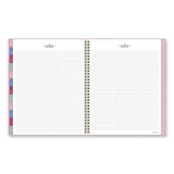 Harmony Weekly/monthly Poly Planner, 11 X 9.38, Pink Cover, 13-month (jan To Jan): 2024 To 2025