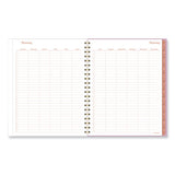 Cher Weekly/monthly Planner, Plaid Artwork, 11 X 9.25, Pink/blue/orange Cover, 12-month (jan To Dec): 2024