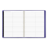 Contemporary Weekly/monthly Planner, 11.38 X 9, Purple Cover, 12-month (jan To Dec): 2024