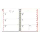Leah Bisch Academic Year Weekly/monthly Planner, Floral Art, 11 X 9.87, Floral Cover, 12-month (july To June): 2023 To 2024