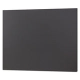 Foam Board, Cfc-free Polystyrene, 20 X 30, Black Surface And Core, 10/carton