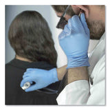 Nitrile Exam Gloves, Powder-free, 3 Mil, Large, Light Blue, 100/box, 10 Boxes/carton