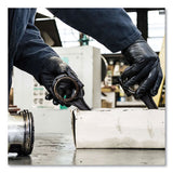 Industrial Nitrile Gloves, Powder-free, 3 Mil, X-large, Black, 100/box, 10 Boxes/carton