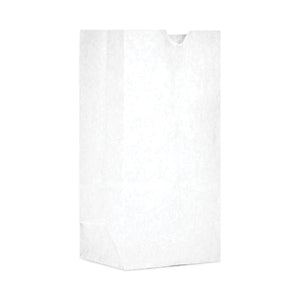 Grocery Bag, 7" X 3.5" X 10.5", White, 500/carton