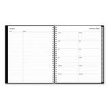 Enterprise Monthly Planner, 10 X 8, Black Cover, 12-month (jan To Dec): 2024