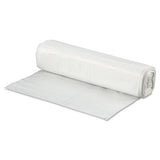 High-density Can Liners, 33 Gal, 9 Microns, 33" X 39", Natural, 25 Bags/roll, 20 Rolls/carton