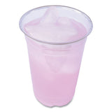 Clear Plastic Pete Cups, 14 Oz, 50/bag, 20 Bags/carton