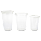 Clear Plastic Pete Cups, 14 Oz, 50/bag, 20 Bags/carton