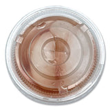 Crystal-clear Cold Cup Straw-slot Lids, Fits 9 Oz To 10 Oz Cups, Clear, 100/pack