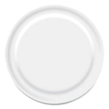 Paper Dinnerware, Plate, 6", White, 1,000/carton