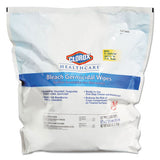 Bleach Germicidal Wipes, 1-ply, 6.75 X 9, Unscented, White, 50/box, 6 Boxes/carton