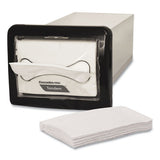 Tandem In-counter Interfold Napkin Dispenser, 8.63 X 18 X 6.5, Black