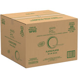 Quiet Classic Laminated Foam Dinnerware, Plate, 10" Dia, White, 500/carton