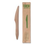 Wood Cutlery, Knife, Natural, 500/carton