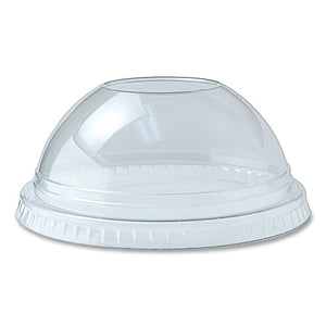 Lid,dome,plysty,w/slt,clr