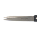 Everyday Titanium Softgrip Scissors, 8" Long, 3.1" Cut Length, Dark Gray Straight Handle