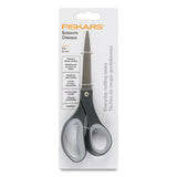 Everyday Titanium Softgrip Scissors, 8" Long, 3.1" Cut Length, Dark Gray Straight Handle