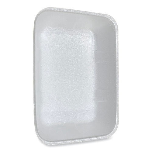 Meat Trays, #20k, 12 X 8.7 X 2.45, White, 250/carton