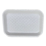 Meat Trays, #2s, 8.5 X 6 X 0.7, White, 500/carton