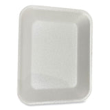 Meat Trays, #8p, 10.8 X 8.82 X 1.5, White, 200/carton