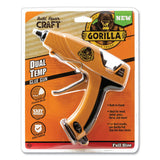 Dual Temp Hot Glue Gun, Orange/black