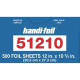 Foil,sheet,12x10.75,3m/sh