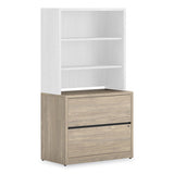 10500 Series Lateral File, 2 Legal/letter-size File Drawers, Kingswood Walnut, 36" X 20" X 29.5"