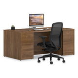 10500 Series Double Full-height Pedestal Desk, Left: Box/box/file, Right: File/file, 72" X 36" X 29.5", Pinnacle