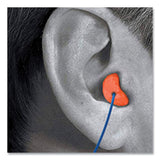 X-treme Corded Disposable Earplugs, Corded, One Size Fits Most, 32 Db, Orange, 1,000/carton