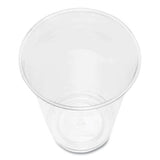 Pet Plastic Cups, 16 Oz, Clear, 1,000/carton