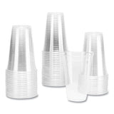 Pet Plastic Cups, 20 Oz, Clear, 1,000/carton