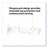 Virtua Protective Eyewear, Clear Polycarbonate Frame, Clear Polycarbonate Lens