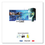 E-a-r Push-ins Single Use Earplugs, 28 Db Nrr, Yellow, 2,000/carton