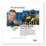 E-a-r Push-ins Single Use Earplugs, 28 Db Nrr, Yellow, 2,000/carton