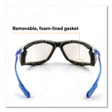 Ccs Protective Eyewear With Foam Gasket, +1.5 Diopter Strength, Blue Plastic Frame, Clear Polycarbonate Lens
