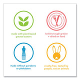 Dish Soap Pump, Hour-glass Bottle Shape, Sea Minerals Scent, 18 Oz Pump Bottle, 6/carton