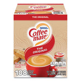 Liquid Coffee Creamer, Original, 0.38 Oz Mini Cups, 108/carton