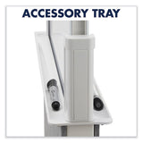 Agile Glass Dry-erase Easel, 25.5 X 60.5, White Surface