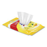 Disinfecting Wipes Flatpacks, 1-ply, 6.69 X 7.87, Lemon And Lime Blossom, White, 15 Wipes/flat Pack, 24 Flat Packs/carton
