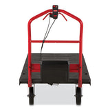 Motorized Kit For 30" X 60" Platform Trucks, Large, Dc Motor, 60 V Lithium-ion Battery, 0.5 Mph To 3 Mph, Black/red