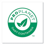 Compostable Paper Hot Cups, Proplanet Seal, 10 Oz, White/green, 1,000/carton