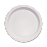 Bare Eco-forward Clay-coated Paper Dinnerware, Proplanet Seal, Plate, 6" Dia, 1,000/carton