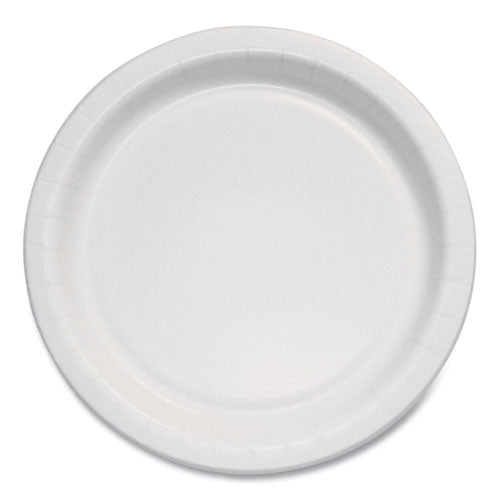 Bare Eco-forward Clay-coated Paper Plate, Proplanet Seal, 6