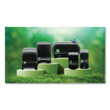 Ecological Green Towel Dispenser, 9.1 X 14.4 X 11.8, Black