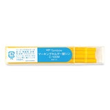 Mechanical Wax-based Marking Pencil Refills. 4.4 Mm, Yellow, 10/box